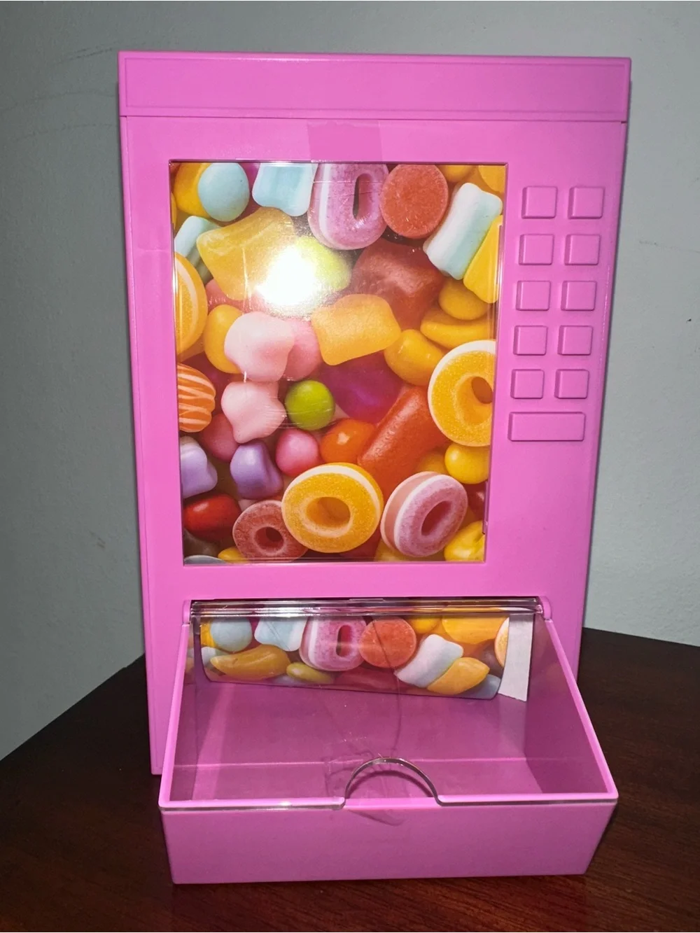 Pink Novelty Toy Dispenser